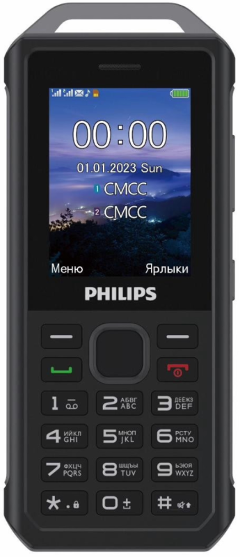 Купить Мобильный телефон Philips Xenium E2317 Темно-серый